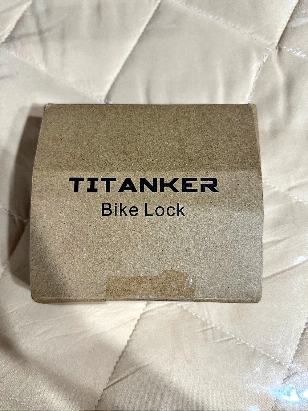 Titanker Bike Lock Combination, Bike Lock Cable Basic Self Coiling Black